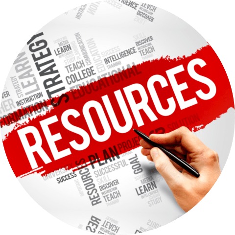 Resources word cloud